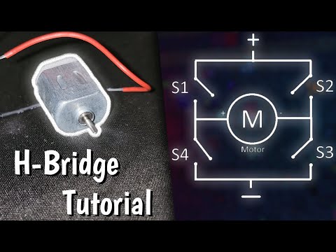 How to Make a Motor Spin Both Ways [H-Bridge Tutorial]