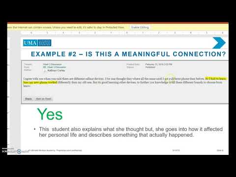 How and what to submit for your replies for Wk 3 Disc p