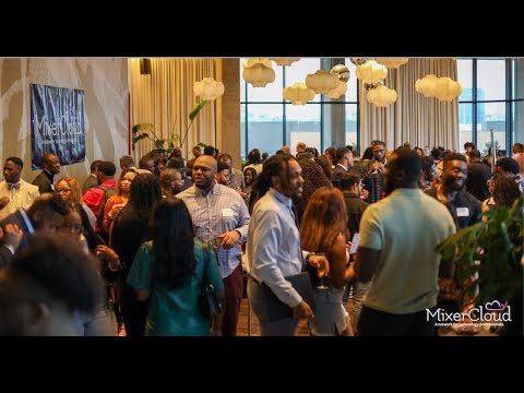 Over 500 Professionals! Walking through the MixerCloud Tech Industry Mixer! June 2023