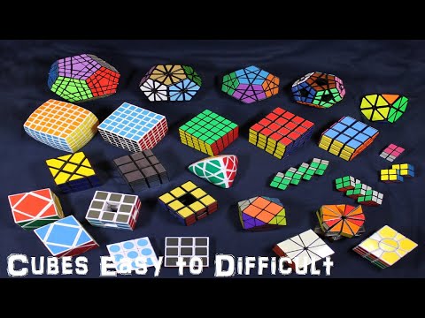 Cube Different types easy to difficult