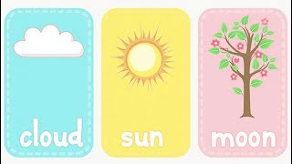 Counting with Objects | Cloud, Sun, Moon, and More | Fun Math for Kids