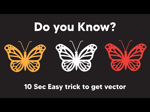 10 Sec trick to get Vector image in PNG File