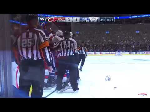 David Ayres Emergency Backup First NHL Game