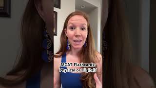 Physical or digital MCAT flashcards? Here’s your smartest play. #MCATtips #premedlife #studysmarter
