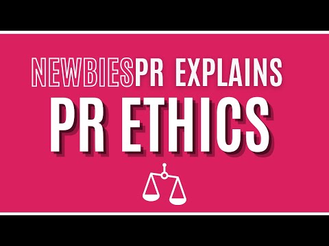 Ethics in PR Explained (PRSA code of Ethics)