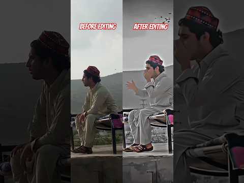 Before Editing and After Editing #Shorts #short #viral