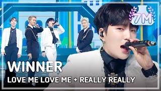 WINNER - LOVE ME LOVE ME + REALLY REALLY @2017 MBC Music Festival