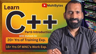 #1 Introduction of C++ -How to Install C and C++ Compiler  with VS Code-Learn With Mahesh Sir