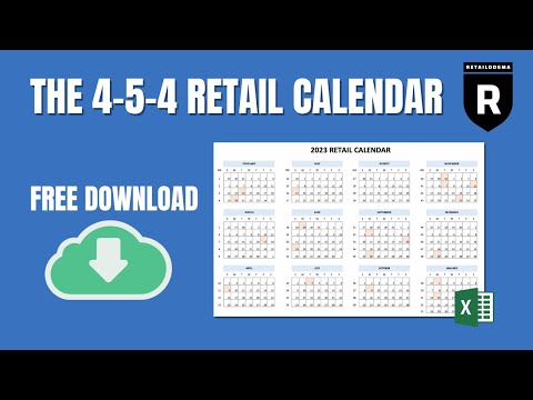 The 4-5-4 Retail Calendar + Free Download | Retail Dogma