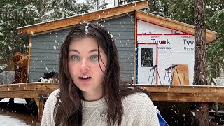 A Windstorm Hit Our Homestead! Electrical & Insulation Are DONE