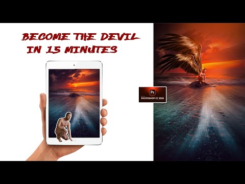 Photoshop tutorial | Become the devil in 15 minutes