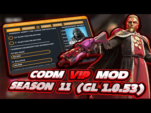 CODM MOD XAPK SEASON 11 (1.0.53) - 99999 CP-C & WALLHACK & AIMBOT ....