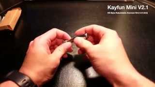 UNBOXING Kayfun Mini V2.1 IVOGO Fasttech