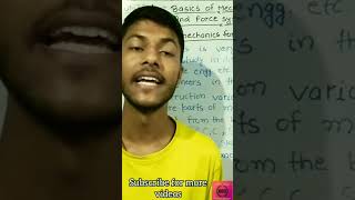 Definition of Mechanics #diploma #polytechnic #mechanics