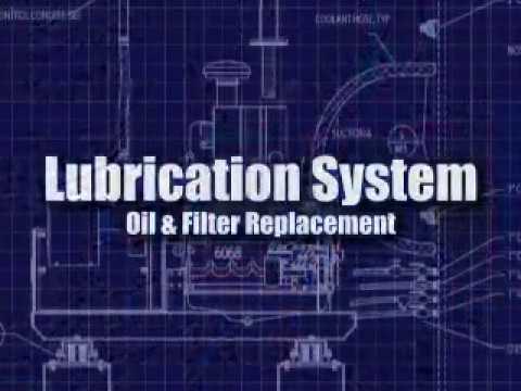 Genset Oil Filter Change