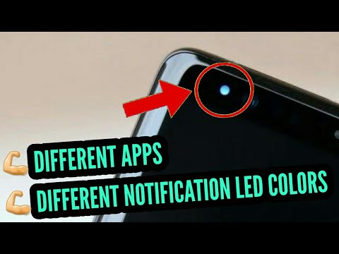 How to change the Notification Led Light Color of any samsung galaxy phone!