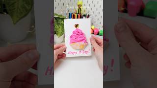Creative Birthday Card 🧁 #shorts #happybirthday