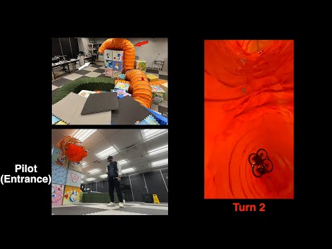 Autonomous Flights Inside Narrow Tunnels