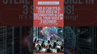 This AI Can Steal Your Voice in 3 Seconds! #ai #futuretech #aiexplained #artificialintelligence