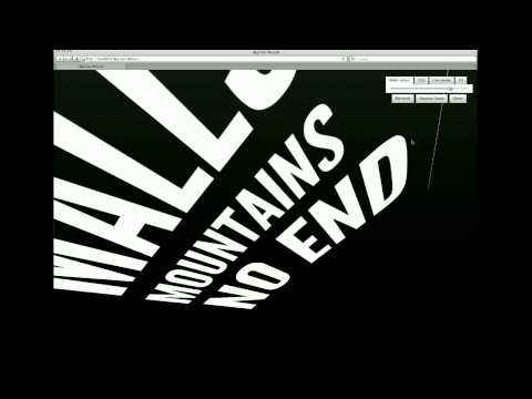 Sprawl II - Arcade Fire, an HTML5/CSS3 Web Browser Experiment