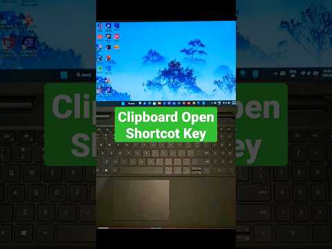 Laptop/PC Clipboard Open Shortcut Key #laptop #short #clipboard #youtubeshort