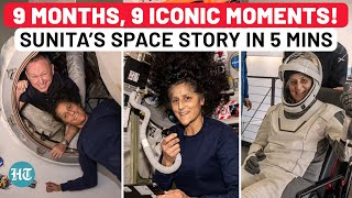 Watch NASA’s Trailblazer Sunita Williams’ 9-Month Story in 9 Striking Moments In Just 5 Minutes
