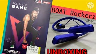 boAt RockerZ 235 V2 Fast bluetooth wireless headset , Unboxing 👍👍