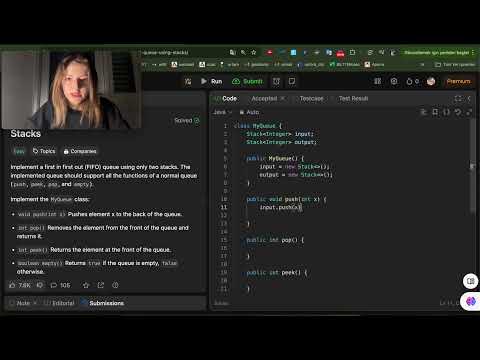 Implement Queue using Stacks