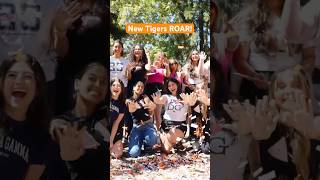 Class of 2029 ROARS onto campus 🐯🎉  #universityofthepacific #schoolspirit #classof2029