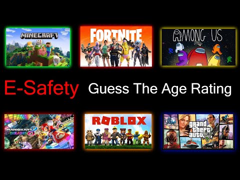 E-Safety Quiz | Video Game Age Ratings | Primary Computing