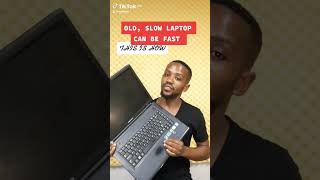 Your old, slow laptop can be fast. #laptoptips #techtips #laptop