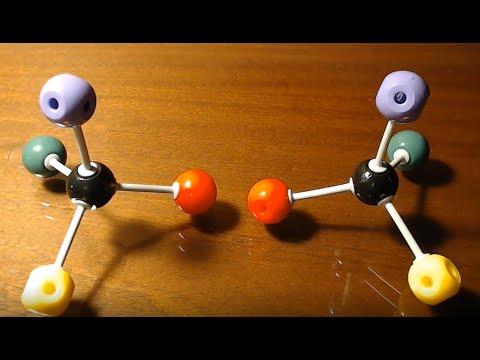 Enantiomers Explained and Structures in 3d