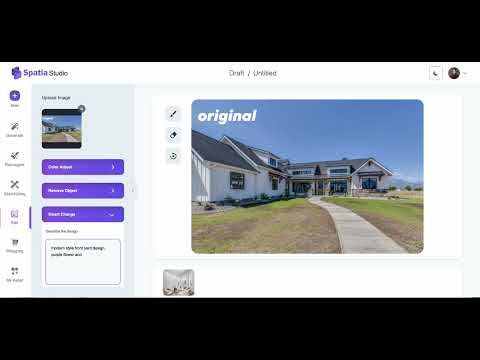 virtual stage with AI in seconds