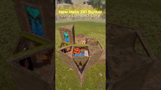 New Meta 2x1 Bunker #rust #rustbase #rustpvp #rustgame #rustclips #rustraid #rustconsole #rustsolo
