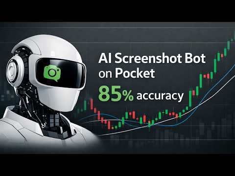 Pocket Option strategy with AI Screenshot Robot | Trading Bot | binary options strategy