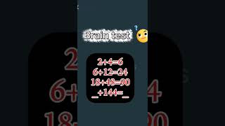 brain test #maths #brainactivities #learningwithfun #mathpractice #mathspuzzle #learning