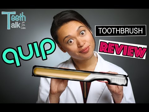 QUIP Toothbrush UNBOXING and REVIEW by an unbiased dentist