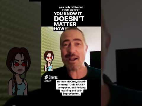 Nathan McCree on Self-Improvement ￼#shorts #dailymotivation #tombraider