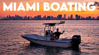 Miami Boating on a Budget! - ($3,500 Skiff)