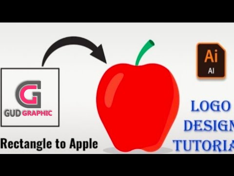 Apple icon design in adobe illustrator