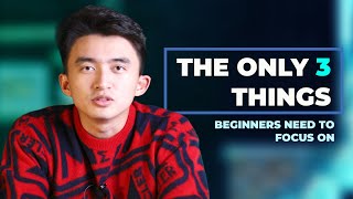 The only 3 things beginners need to focus on in the stock market. Day Trading