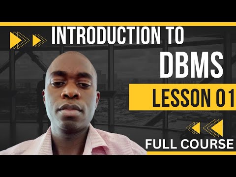 DBMS LESSON 1:What is Data | What is Database |What is DBMS |What is Database Systems | Applications