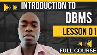 DBMS LESSON 1:What is Data | What is Database |What is DBMS |What is Database Systems | Applications