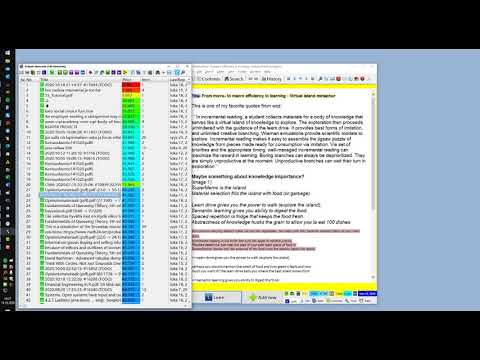 Priority heuristics in SuperMemo
