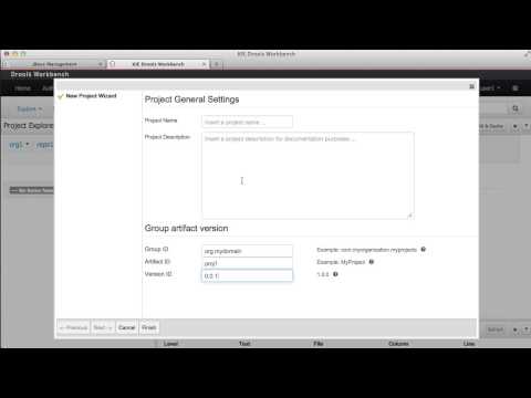 Organization Unit and Repository Administration Perspective (Full Screen 720HD)