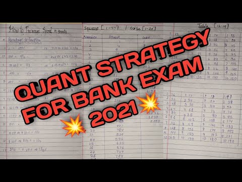How To Increase Speed In Quantitative   Aptitude || Bank Exams 2021 || My Strategy For Quant 📚| #SBI