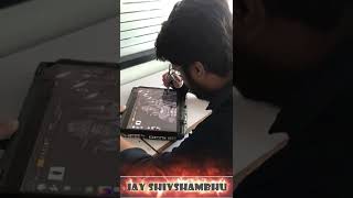 Mahadev work in progress in zbrush....🔱.