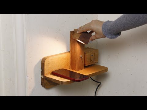 making a wall lamp