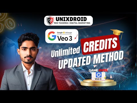 How to Use VEO 3 for FREE 🔥 Unlimited Credits | 2025 Updated Trick | By Unixdroid