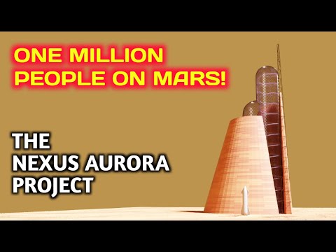 ONE MILLION PEOPLE ON MARS Coming to a Planet Near You! Mars City State Design Contest -Nexus Aurora